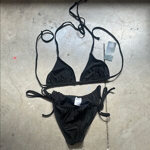 Wild Fable Black Bikini Set